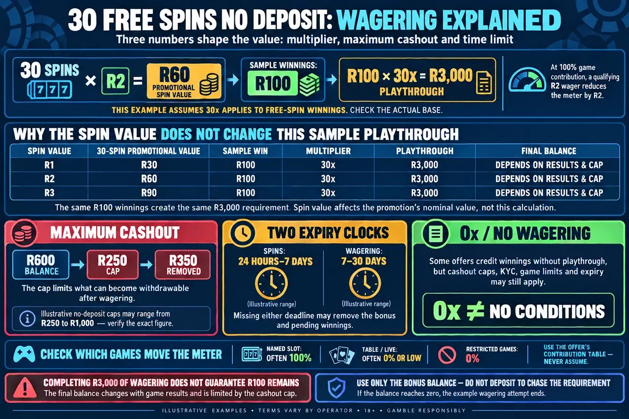30 Free Spins No Deposit Wagering Requirements Explained 30 Free Spins No Deposit Wagering Requirements Explained